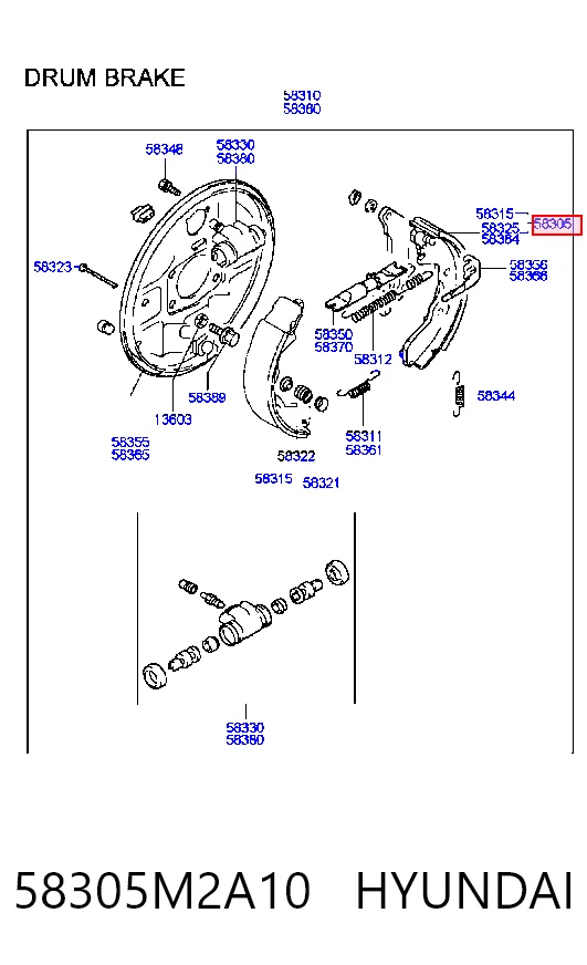 Колодки гальмові задні, барабанні Chrysler MB668336 ціна, від 34.08 USD
