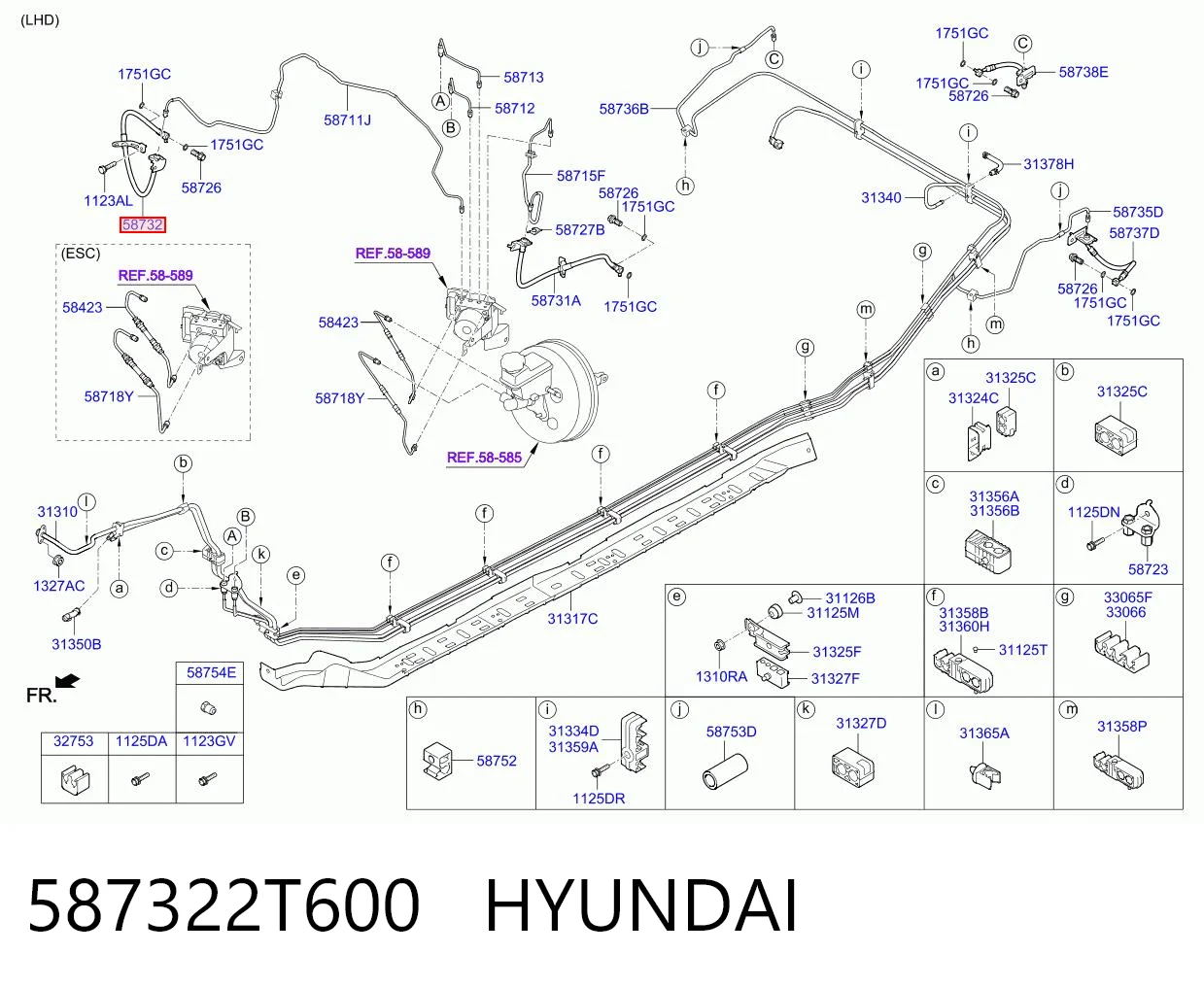 Шланг гальмівний передній, правий Herth+buss J3710318 ціна, від 19.81 USD