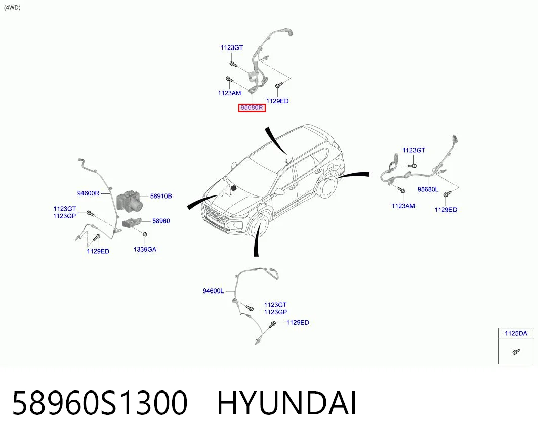 58960S1300 Hyundai/Kia 