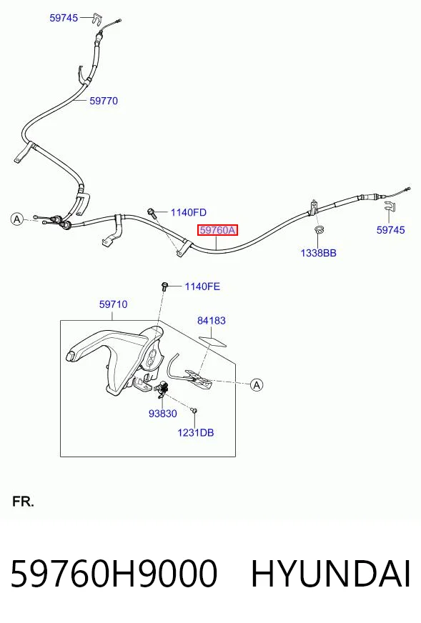 59760H9000 Hyundai/Kia