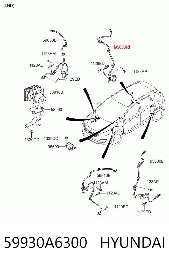 Датчик АБС (ABS) задній правий Wagner ABS00328 ціна, від 18.58 USD