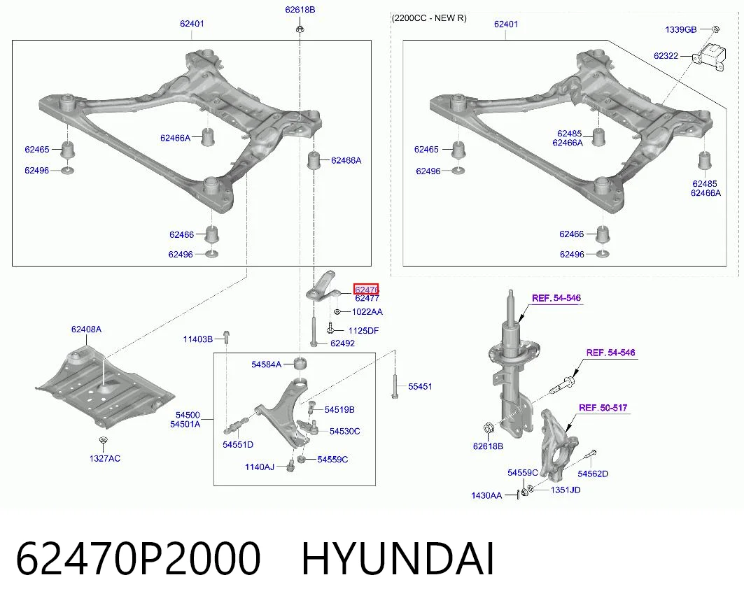 62470P2000 Hyundai/Kia 
