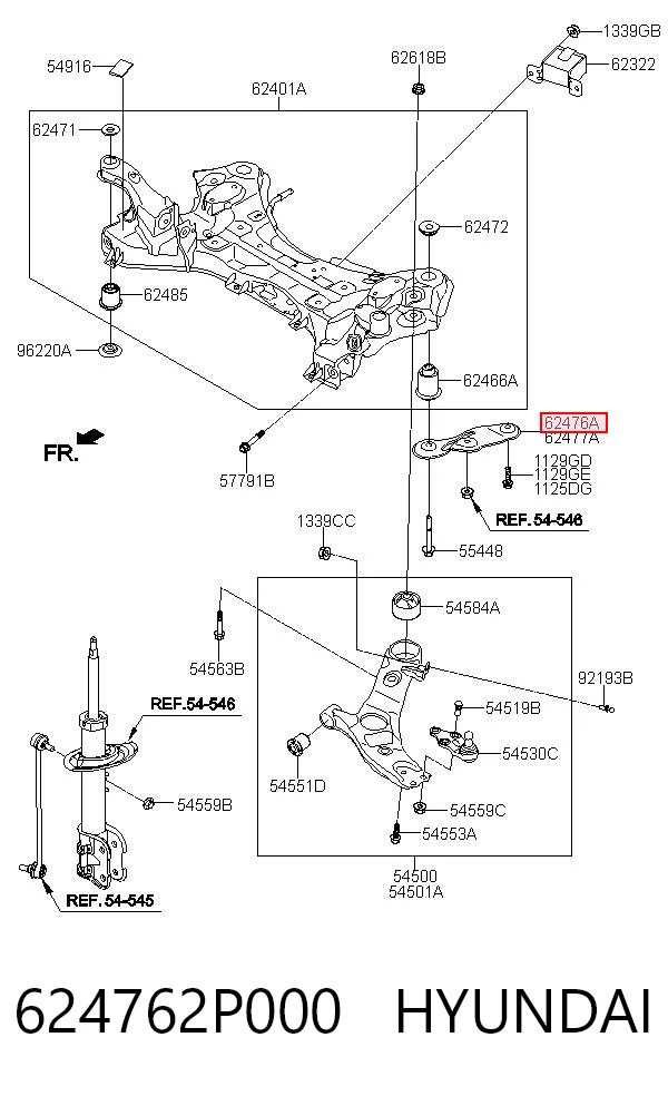 624762P000 Hyundai/Kia 