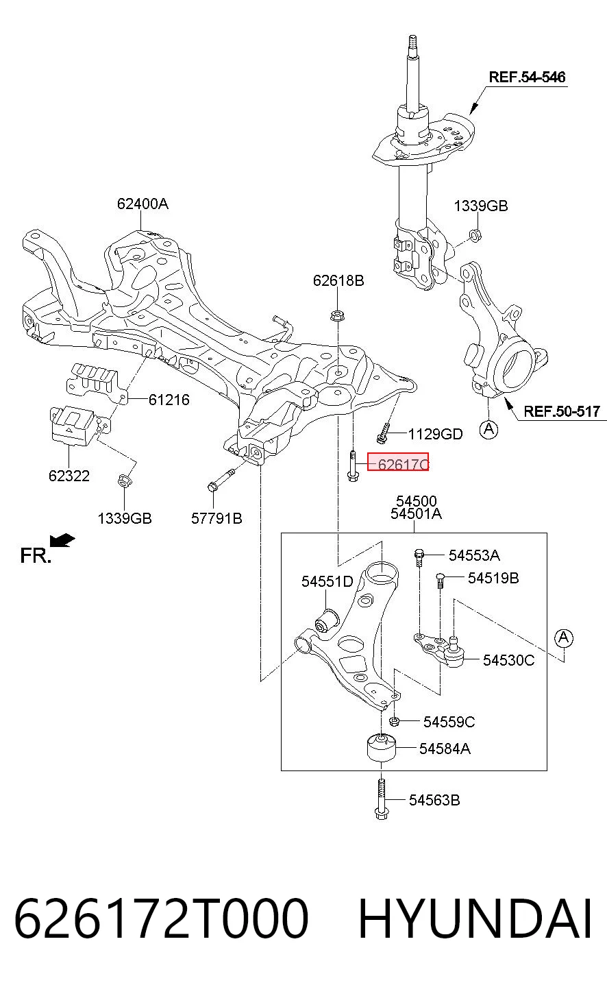 626172T000 Hyundai/Kia 