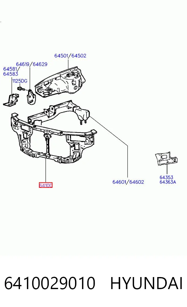 6410029010 Hyundai/Kia