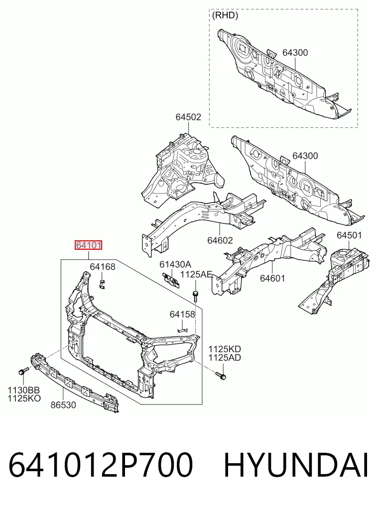Рамка радіатора 3289200 Starline
