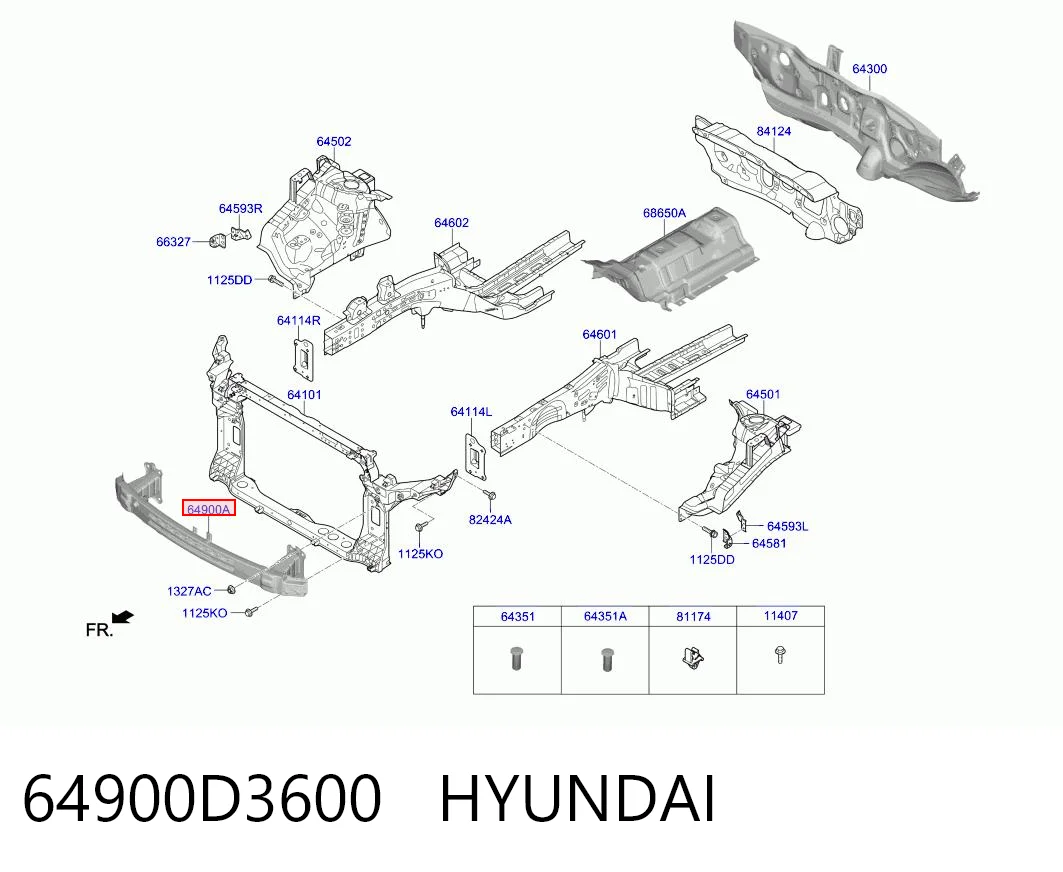 Купити 40X2073 Polcar Буфер бампера переднього