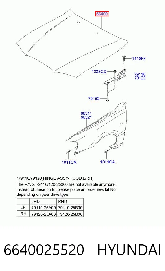 Капот Elit KH3155281 ціна, від 127.73 USD
