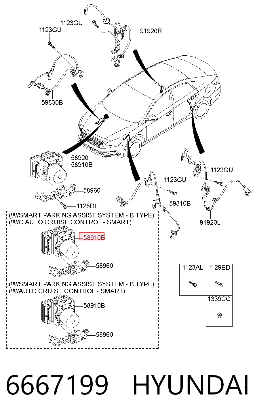 Блок АБС гідравлічний Hyundai Sonata VII седан (LF) (2014 - 2023) ціна, від 31.99 USD