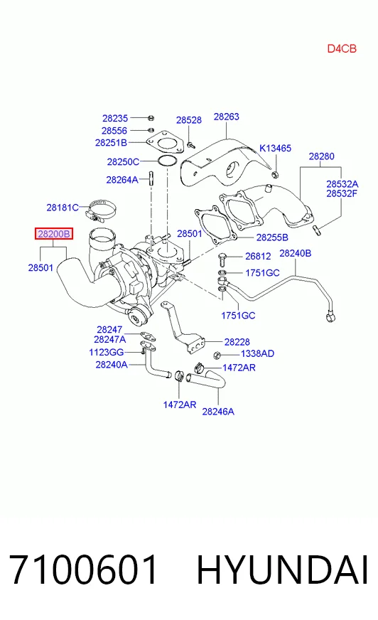 Купити Турбіна Hyundai H-1 STAREX Starex 