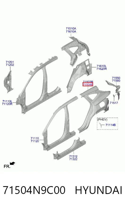 71504N9C00 Hyundai/Kia