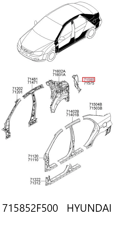 715852F500 Hyundai/Kia