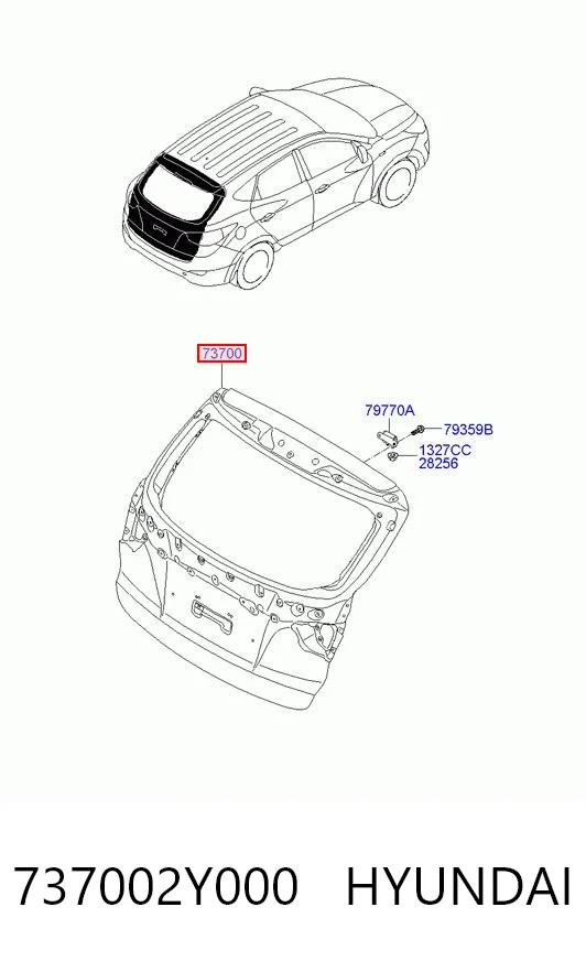 Треті двері на Hyundai Tucson II TM