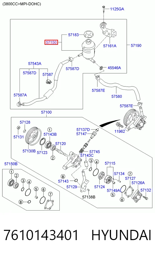 Дверь передня ліва на Hyundai H100  P