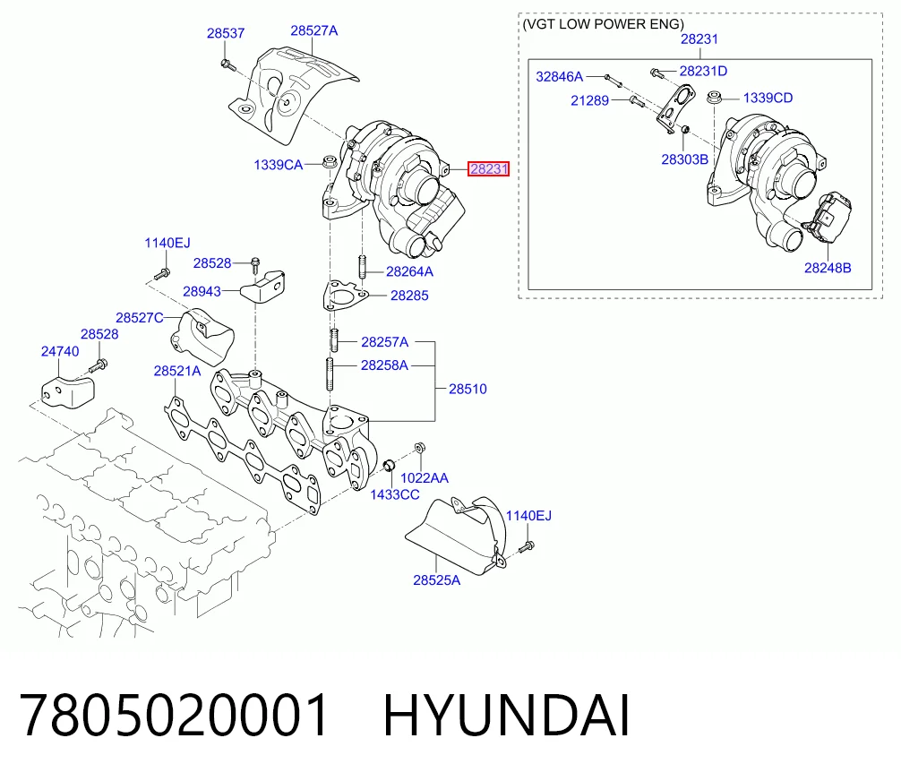 Турбіна Borg-Warner 7805020001 ціна, від 253.39 USD