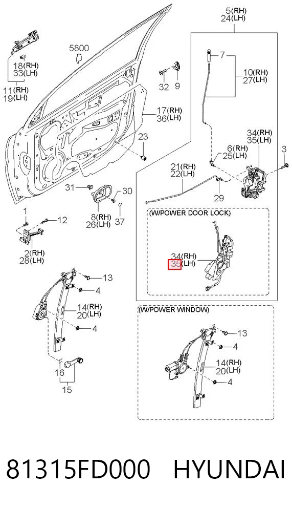 81315FD000 Hyundai/Kia
