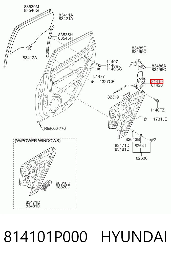 814101P000 Hyundai/Kia