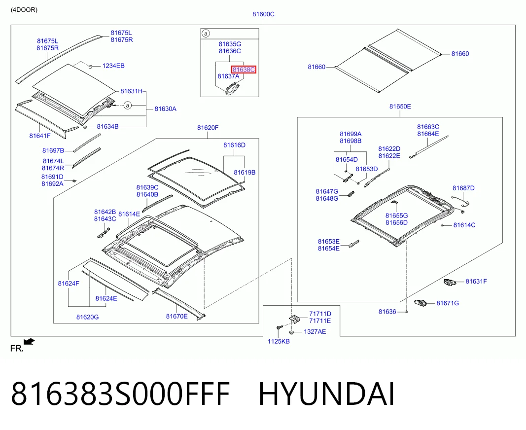 816383S000FFF Hyundai/Kia