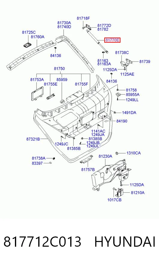 817712C013 Hyundai/Kia