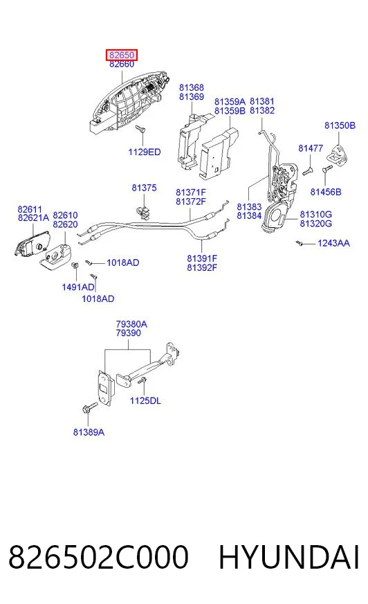 826502C000 Hyundai/Kia 