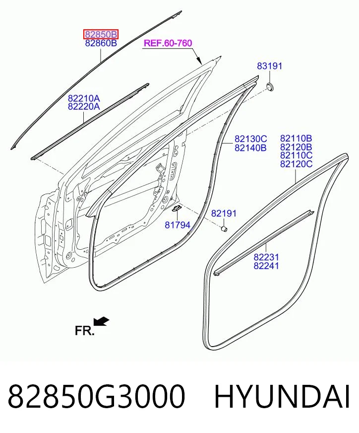 82850G3000 Hyundai/Kia