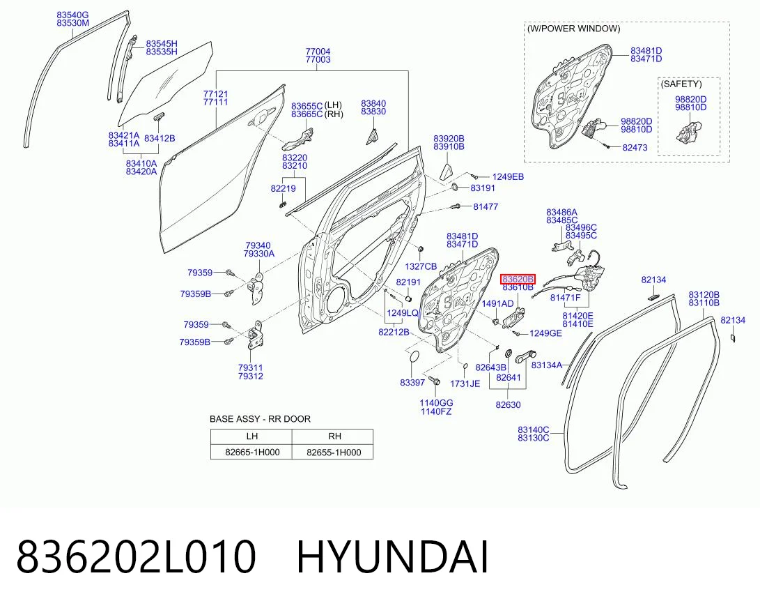 836202L010 Hyundai/Kia 