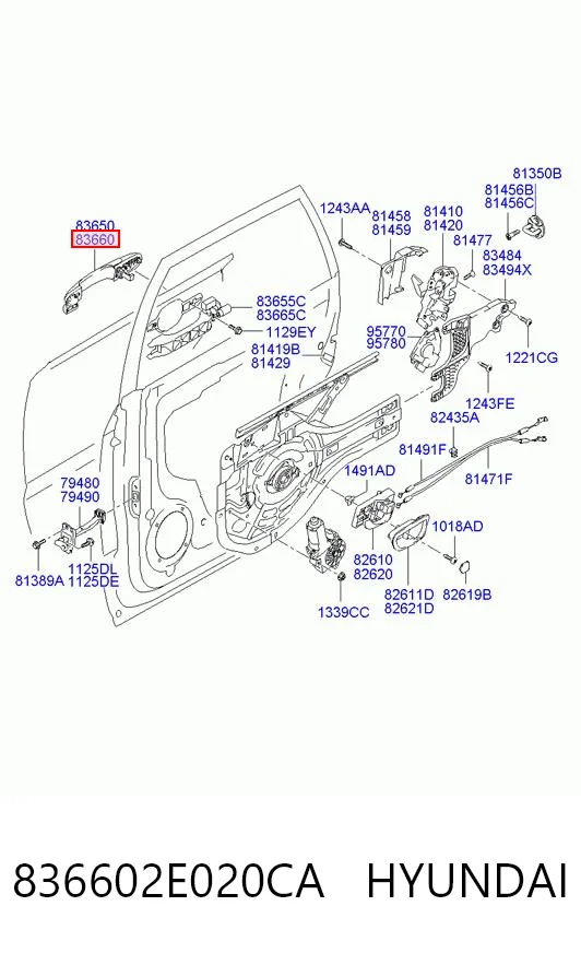 836602E020CA Hyundai/Kia