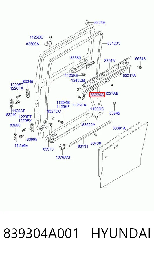 839304A001 Hyundai/Kia