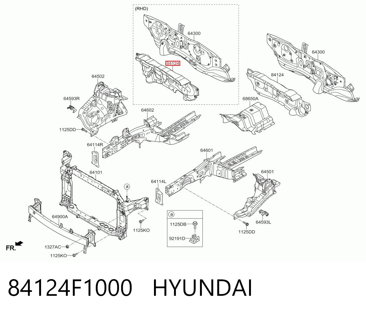 84124F1000 Hyundai/Kia