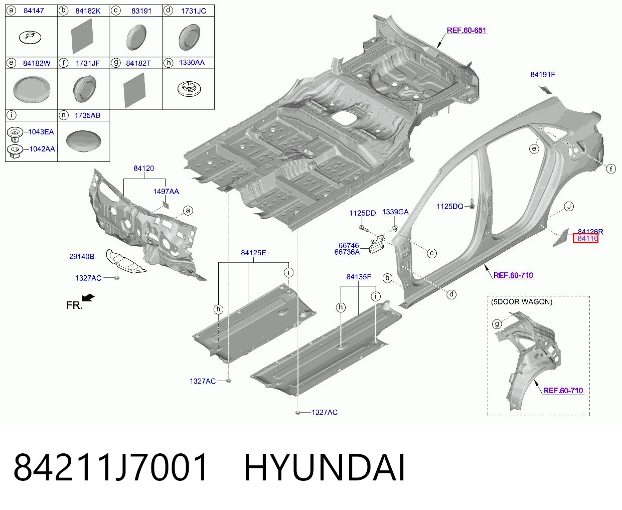 84211J7001 Hyundai/Kia
