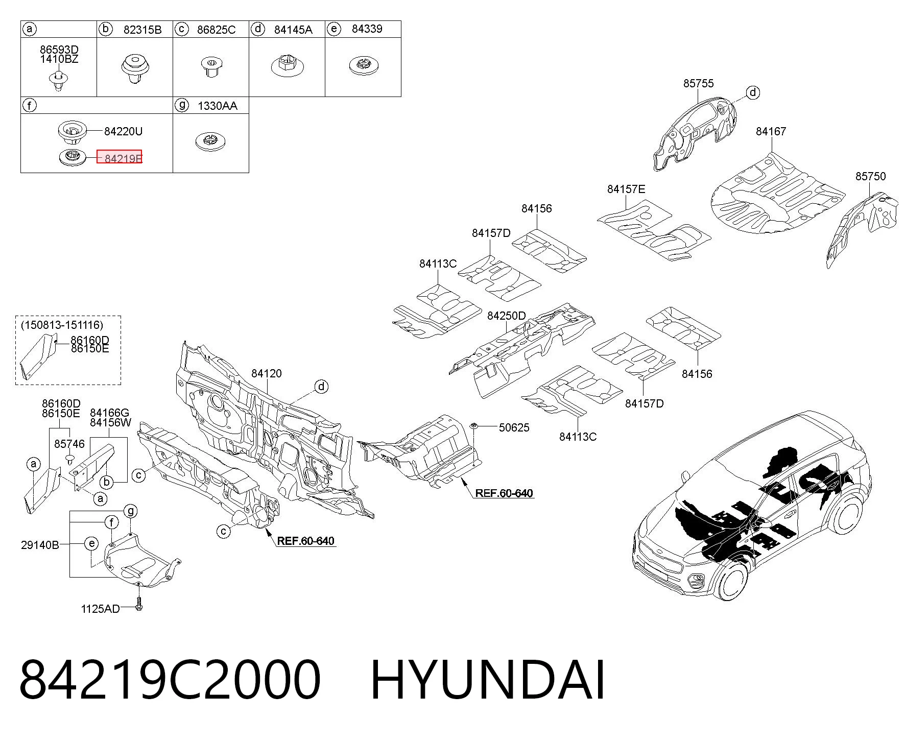 84219C2000 Hyundai/Kia 