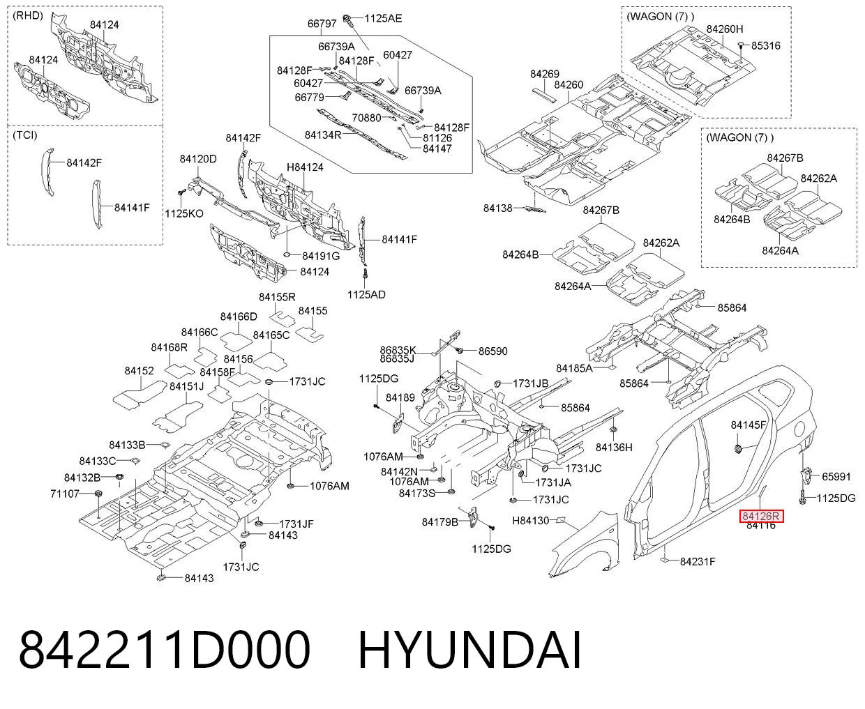 842211D000 Hyundai/Kia