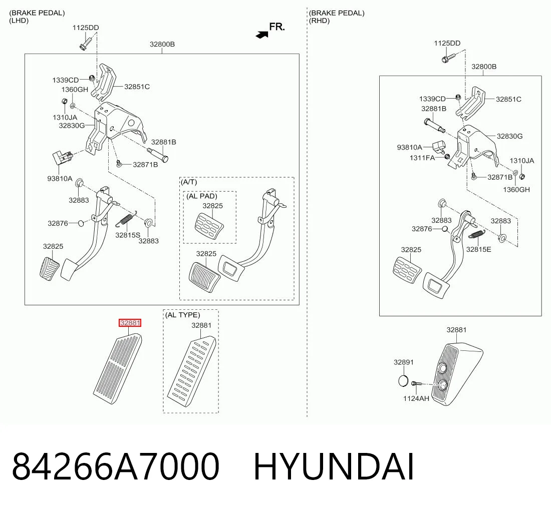 84266A7000 Hyundai/Kia 