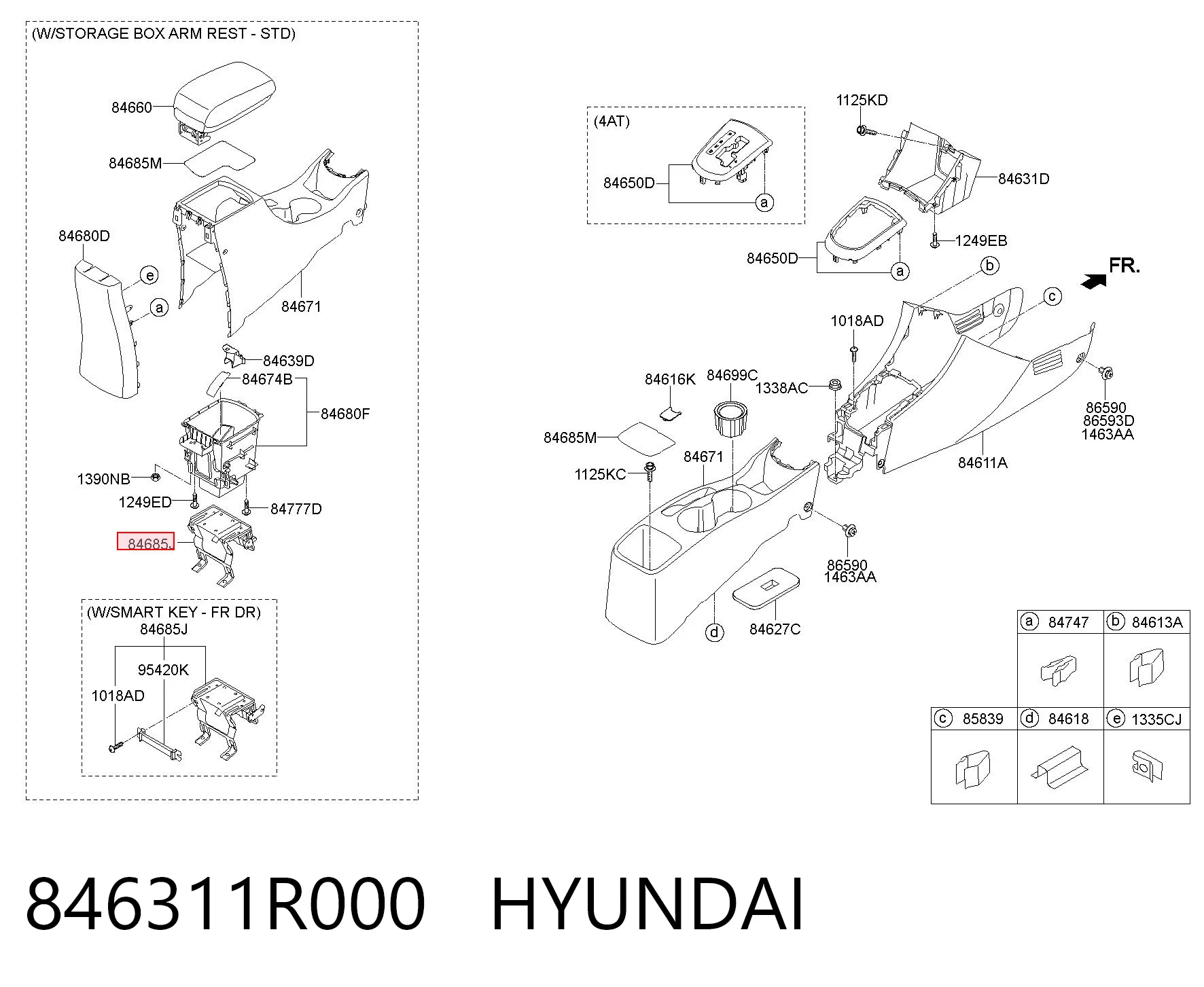 846311R000 Hyundai/Kia