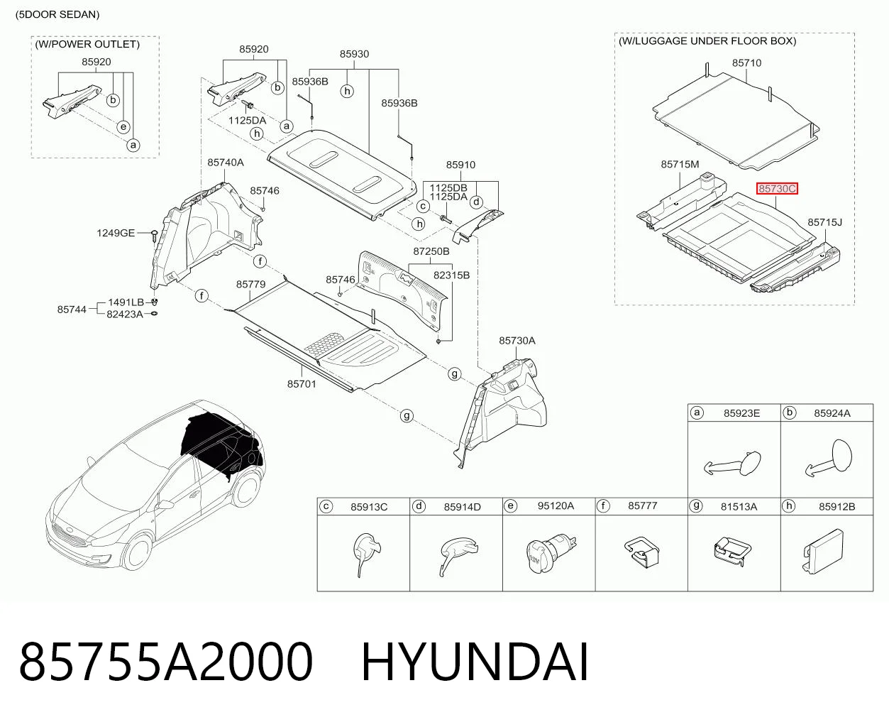 85755A2000 Hyundai/Kia