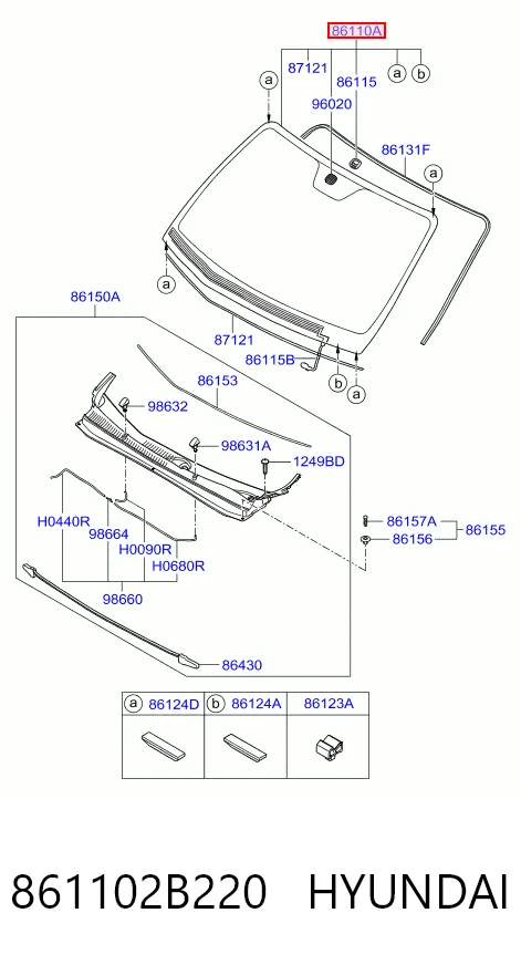 Автоскло XYG AB62462A ціна, від 81.34 USD
