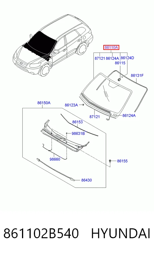 ST407051 Nordglass Автомобільне скло