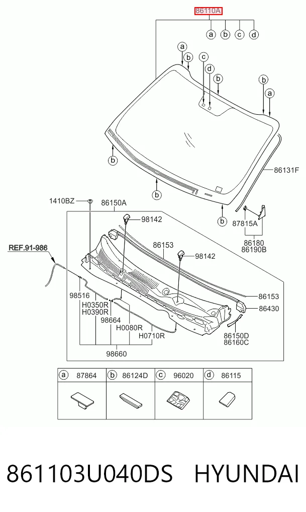 AB15556A Sekurit Автомобільне скло