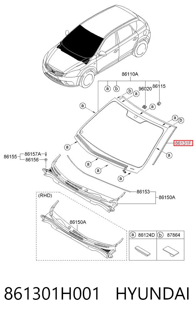GS4014P120X Icor Рама лобового скла