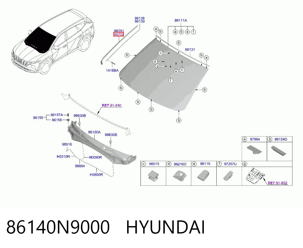 86140N9000 Hyundai/Kia