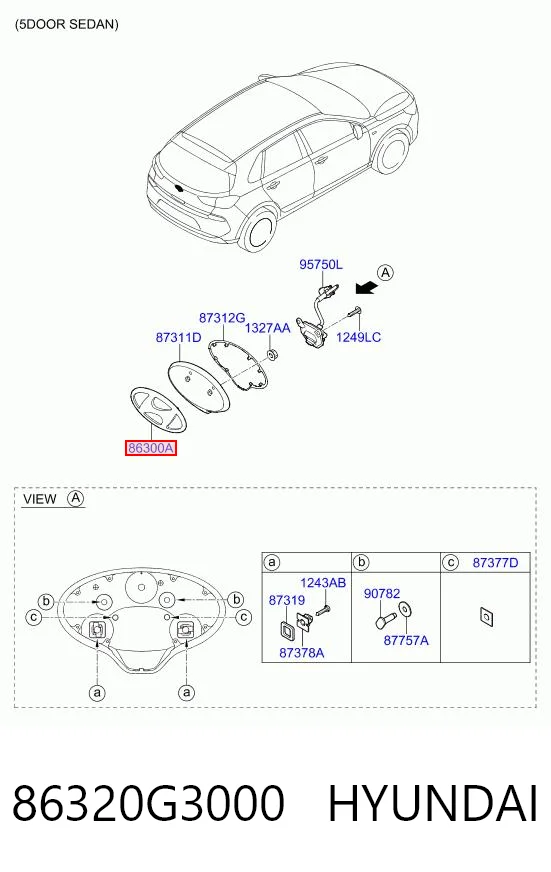 86320G3000 Hyundai/Kia 