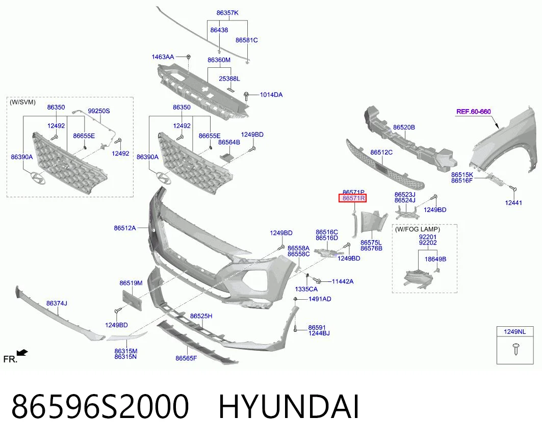 86596S2000 Hyundai/Kia 