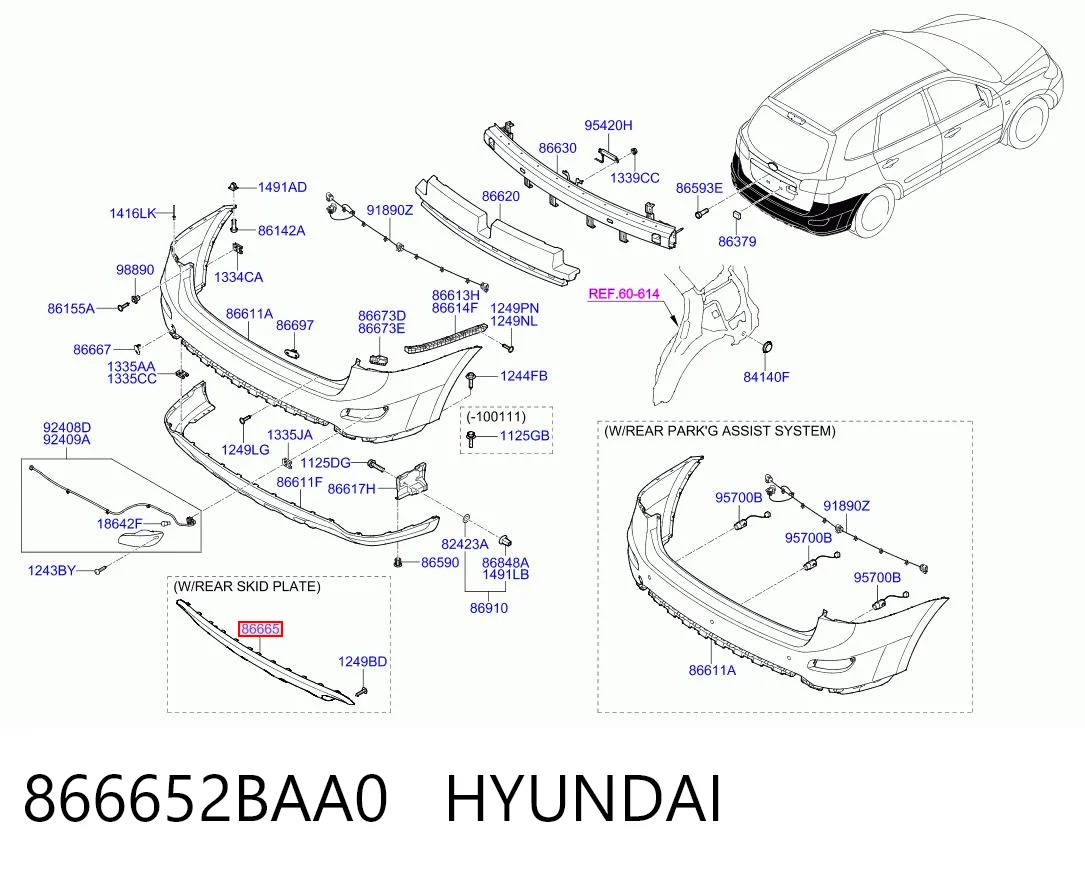 866652BAA0 Hyundai/Kia