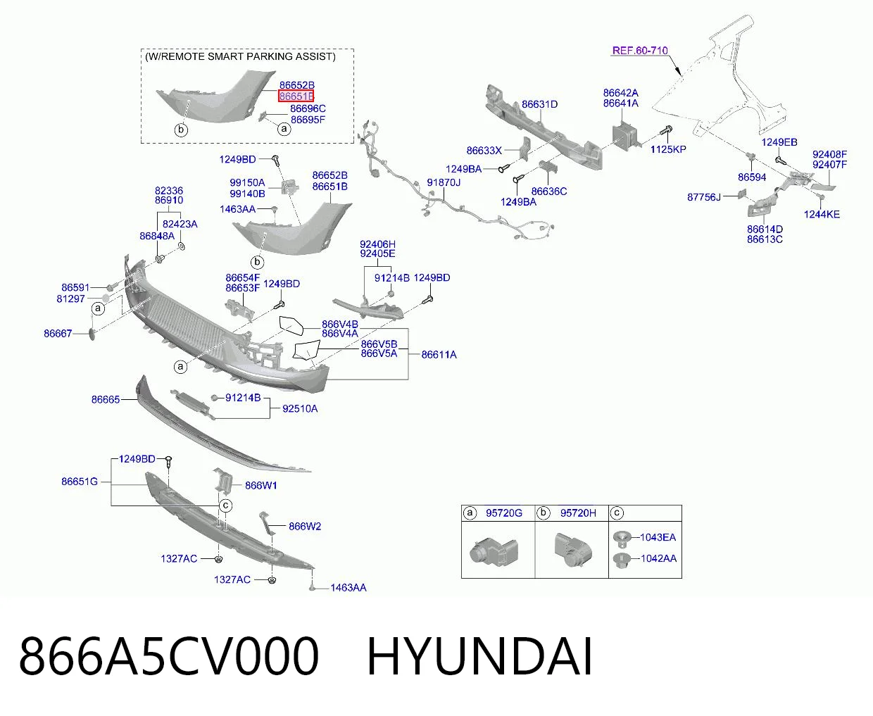 866A5CV000 Hyundai/Kia