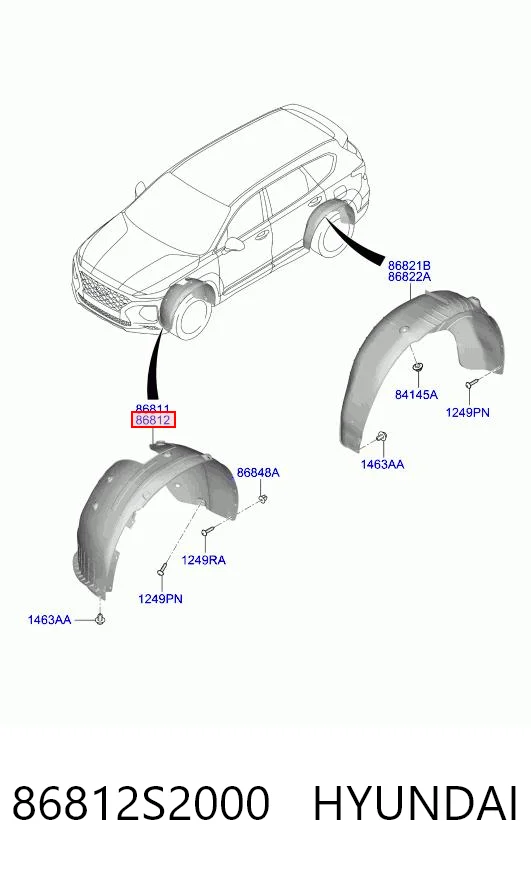 86812S2000 Hyundai/Kia