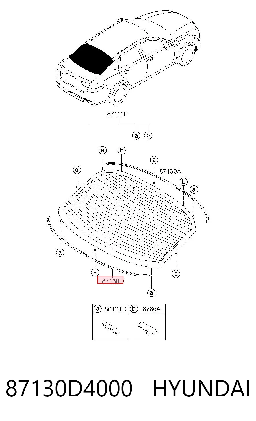 87130D4000 Hyundai/Kia