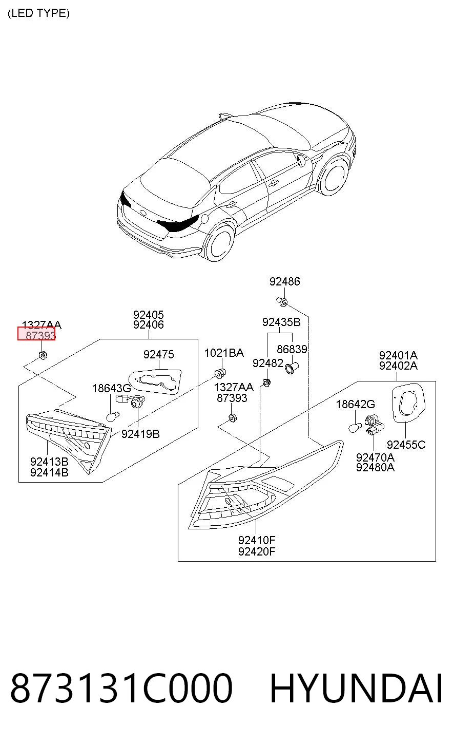 873131C000 Hyundai/Kia 