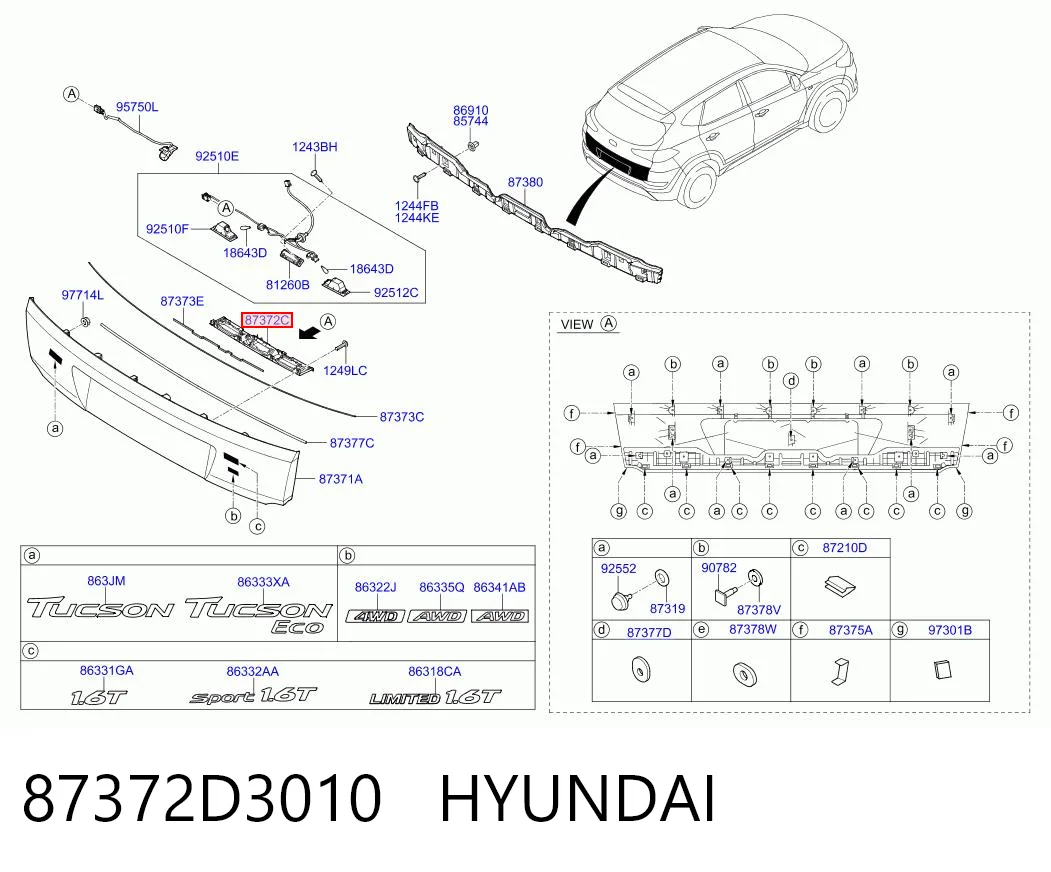 87372D3010 Hyundai/Kia