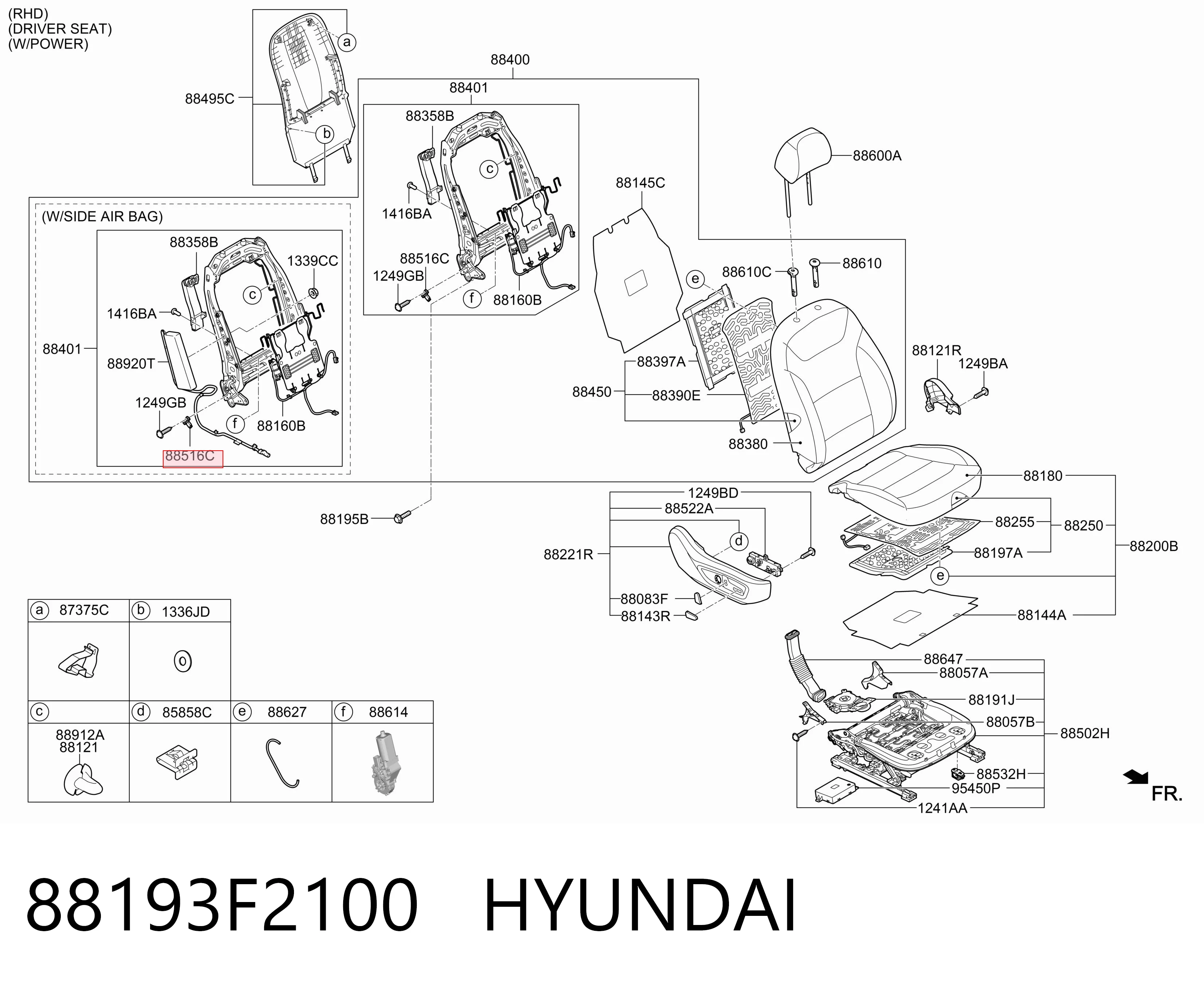 88193F2100 Hyundai/Kia 