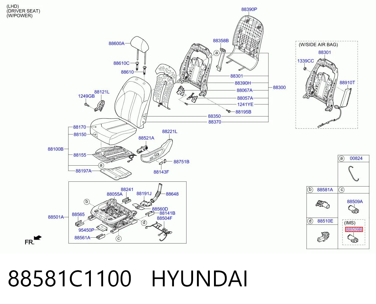 88581C1100 Hyundai/Kia